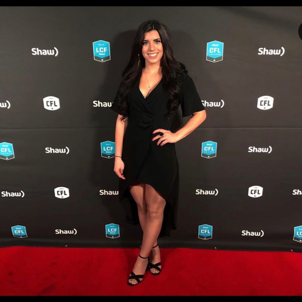 Babaton Hi-Low Dress - Picture 1 of 8